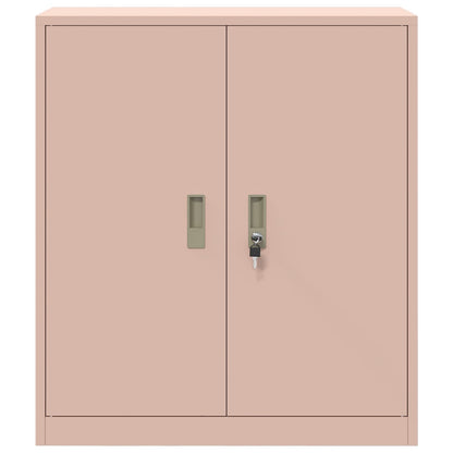 Storage Cabinet Pink 80 x 40 x 90 cm Steel