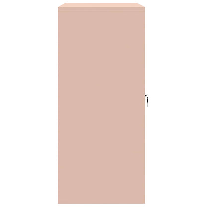 Storage Cabinet Pink 80 x 40 x 90 cm Steel