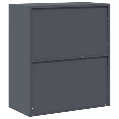 Storage Cabinet Anthracite 80 x 40 x 90 cm Steel