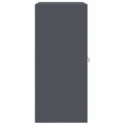 Storage Cabinet Anthracite 80 x 40 x 90 cm Steel