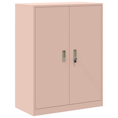 Storage Cabinet Pink 80 x 40 x 105 cm Steel