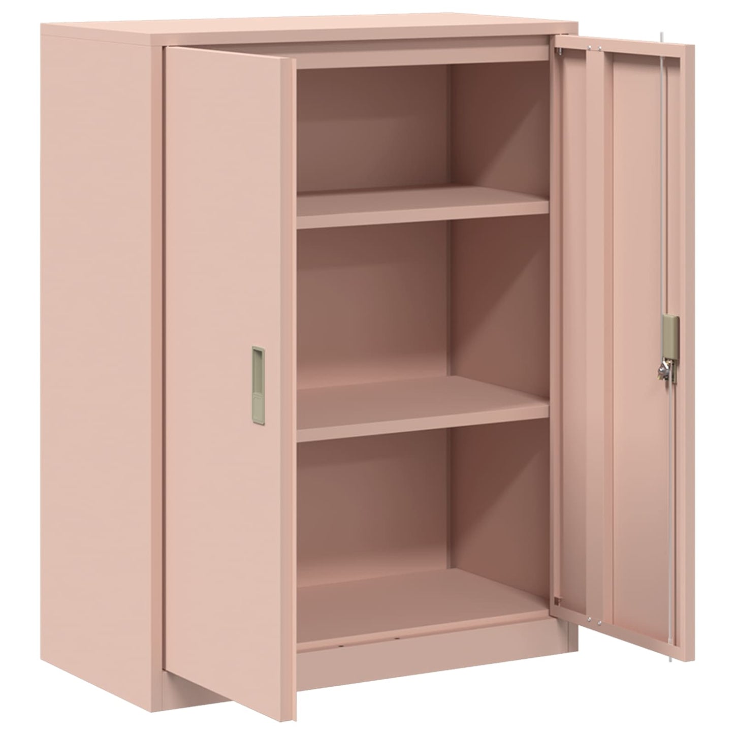 Storage Cabinet Pink 80 x 40 x 105 cm Steel