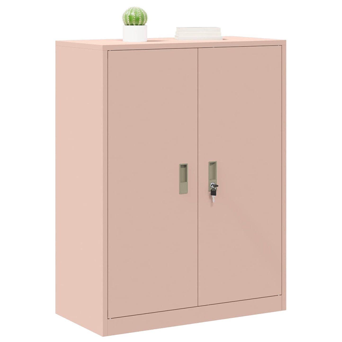 Storage Cabinet Pink 80 x 40 x 105 cm Steel