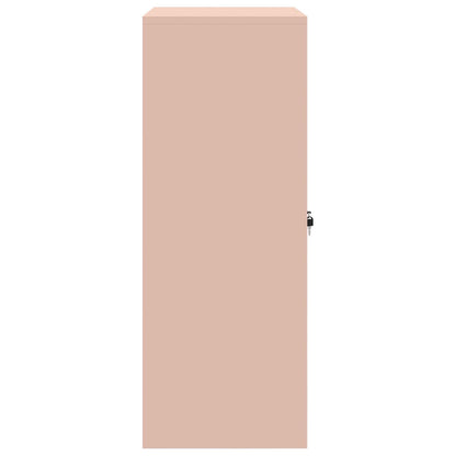 Storage Cabinet Pink 80 x 40 x 105 cm Steel
