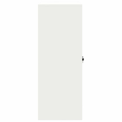 Storage Cabinet White 80 x 40 x 105 cm Steel