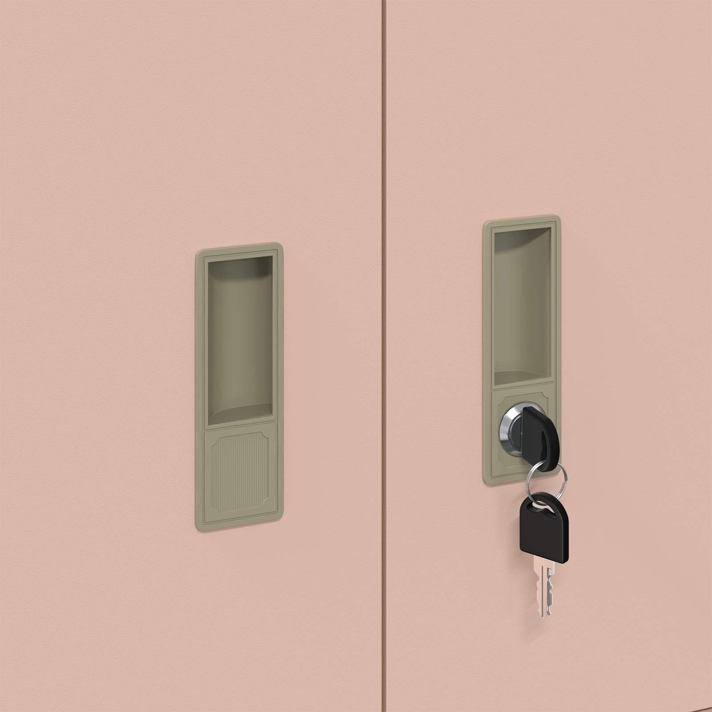 Storage Cabinet Pink 60 x 40 x 40 cm Steel
