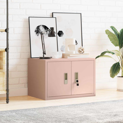 Storage Cabinet Pink 60 x 40 x 40 cm Steel