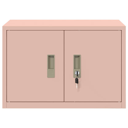 Storage Cabinet Pink 60 x 40 x 40 cm Steel
