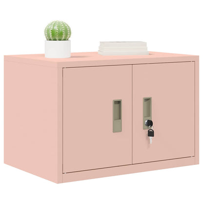 Storage Cabinet Pink 60 x 40 x 40 cm Steel