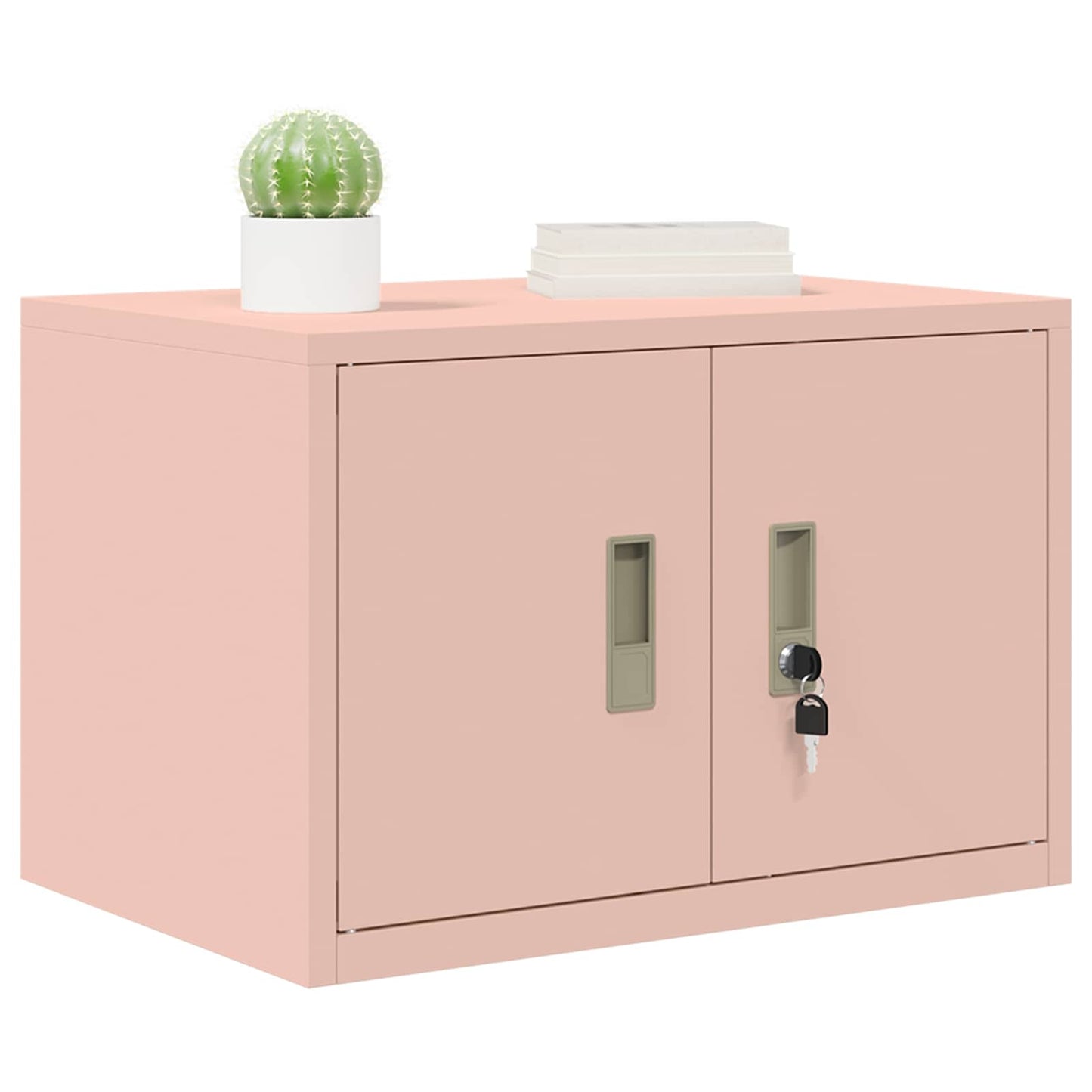 Storage Cabinet Pink 60 x 40 x 40 cm Steel
