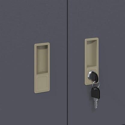 Storage Cabinet Anthracite 60 x 40 x 40 cm Steel
