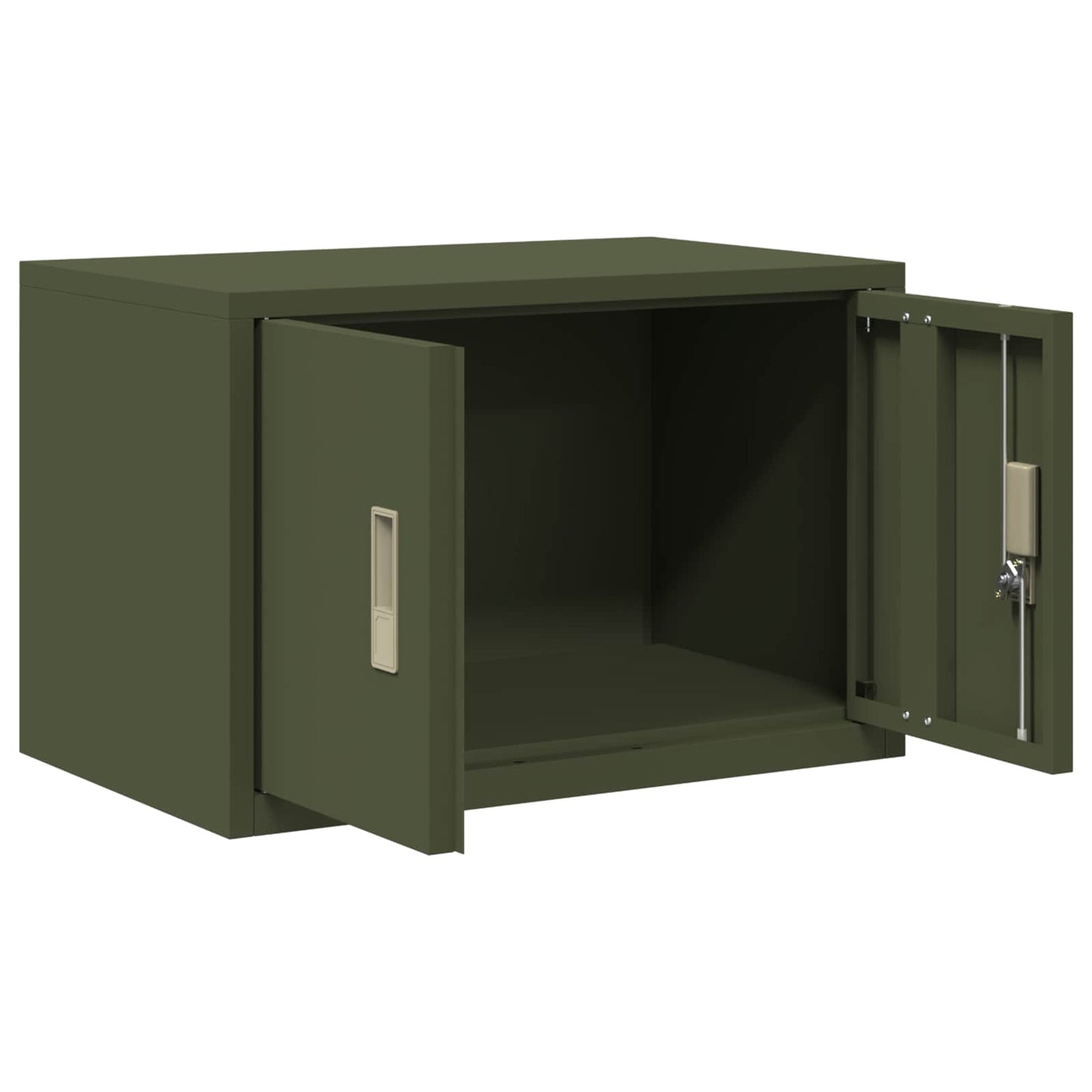 Storage Cabinet Olive Green 60 x 40 x 40 cm Steel