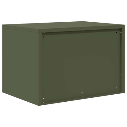 Storage Cabinet Olive Green 60 x 40 x 40 cm Steel