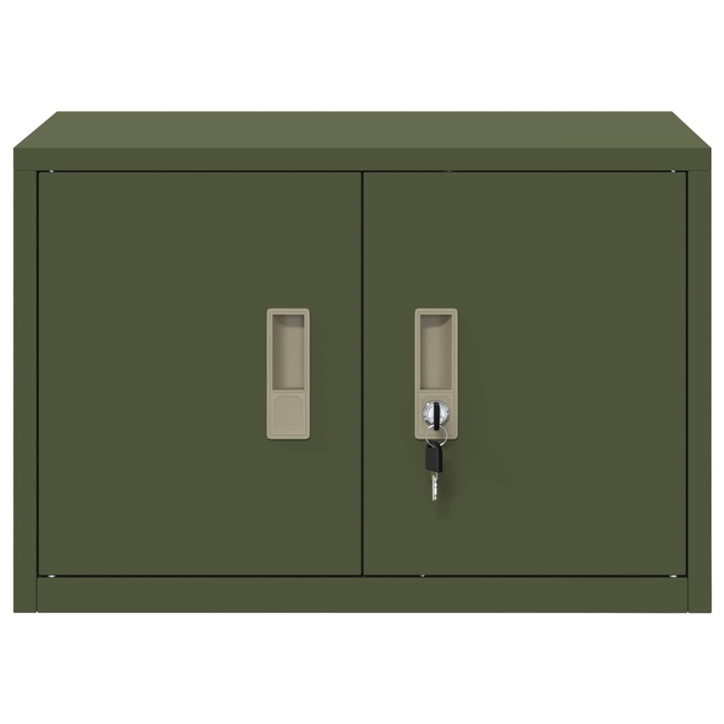Storage Cabinet Olive Green 60 x 40 x 40 cm Steel