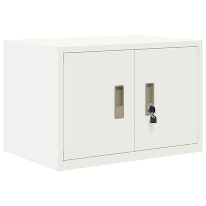 Storage Cabinet White 60 x 40 x 40 cm Steel