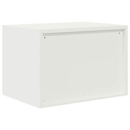 Storage Cabinet White 60 x 40 x 40 cm Steel