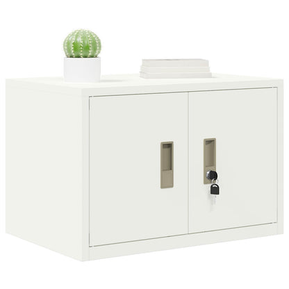Storage Cabinet White 60 x 40 x 40 cm Steel