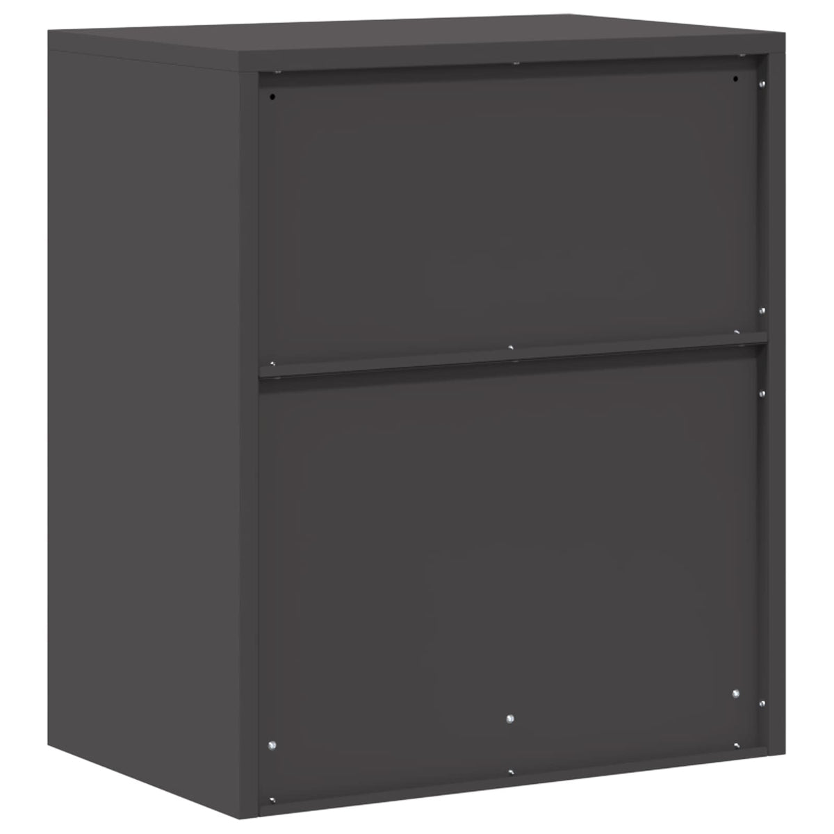 Storage Cabinet Black 60 x 40 x 70 cm Steel