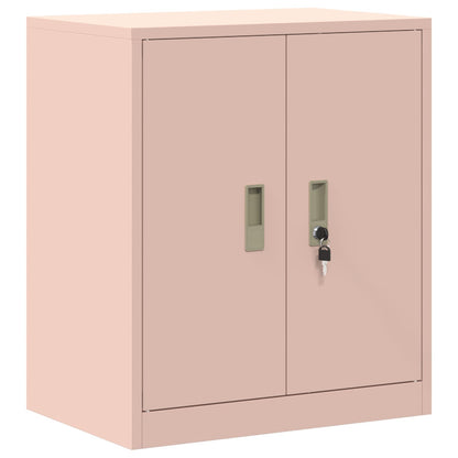 Storage Cabinet Pink 60 x 40 x 70 cm Steel