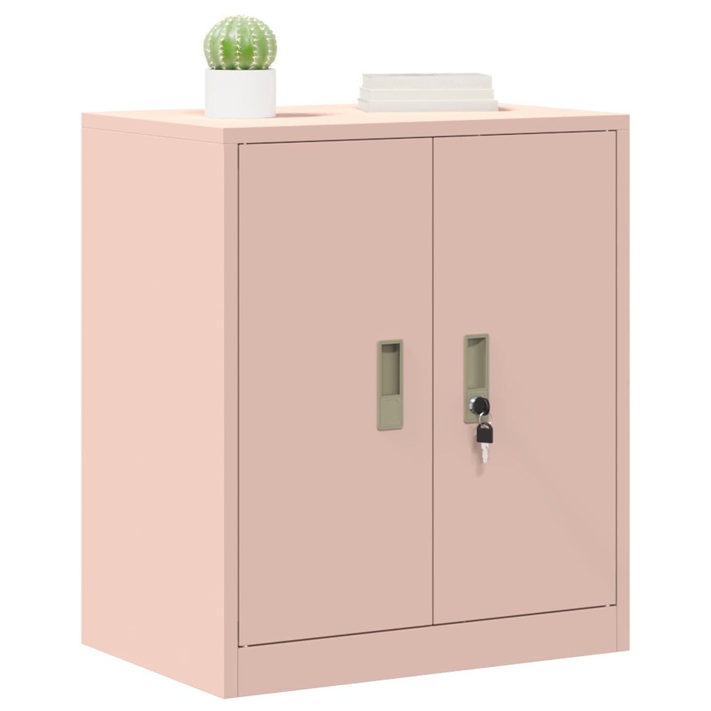 Storage Cabinet Pink 60 x 40 x 70 cm Steel