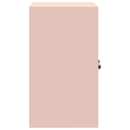 Storage Cabinet Pink 60 x 40 x 70 cm Steel