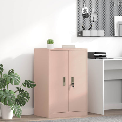 Storage Cabinet Pink 60 x 40 x 90 cm Steel