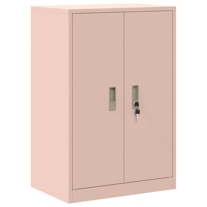 Storage Cabinet Pink 60 x 40 x 90 cm Steel
