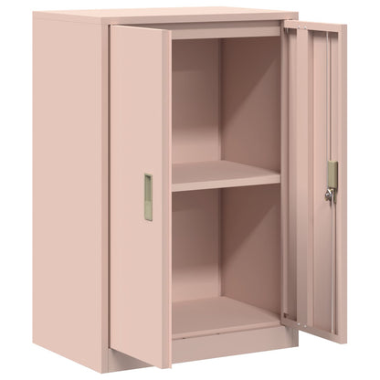 Storage Cabinet Pink 60 x 40 x 90 cm Steel