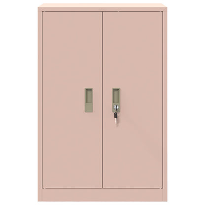 Storage Cabinet Pink 60 x 40 x 90 cm Steel