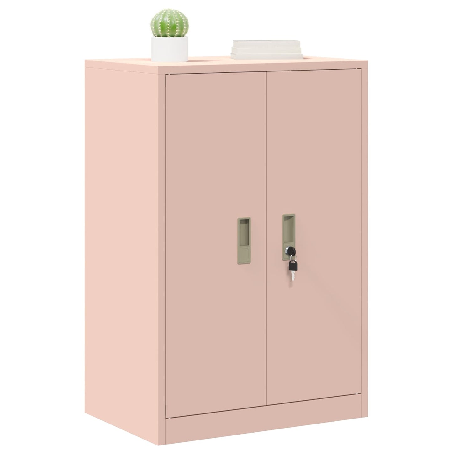 Storage Cabinet Pink 60 x 40 x 90 cm Steel