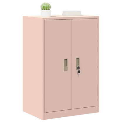 Storage Cabinet Pink 60 x 40 x 90 cm Steel