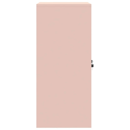 Storage Cabinet Pink 60 x 40 x 90 cm Steel