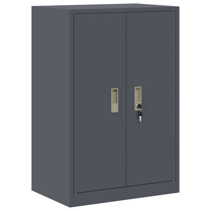 Storage Cabinet Anthracite 60 x 40 x 90 cm Steel