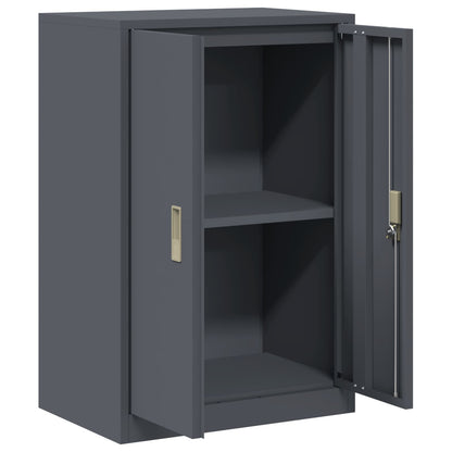 Storage Cabinet Anthracite 60 x 40 x 90 cm Steel