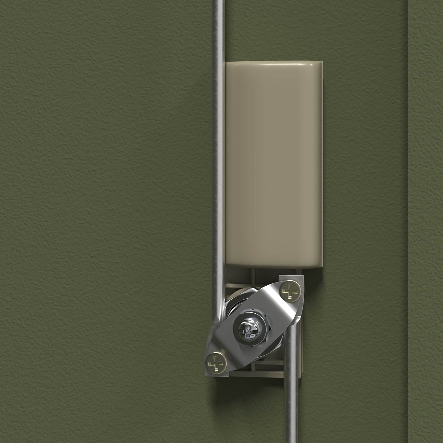 Storage Cabinet Olive Green 60 x 40 x 90 cm Steel