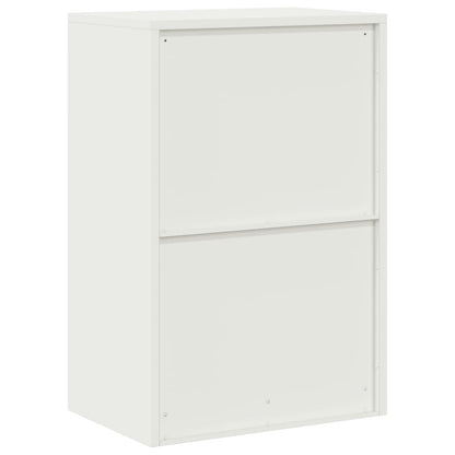 Storage Cabinet White 60 x 40 x 90 cm Steel