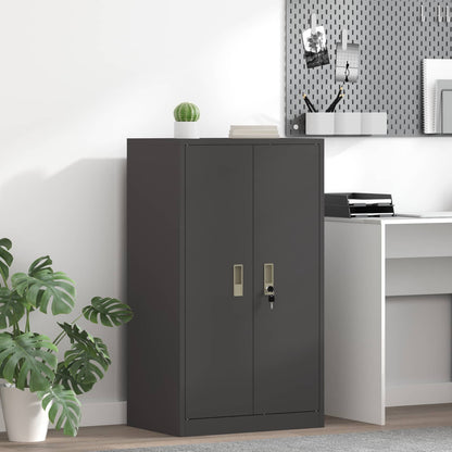 Storage Cabinet Black 60 x 40 x 105 cm Steel