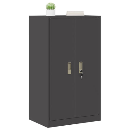 Storage Cabinet Black 60 x 40 x 105 cm Steel