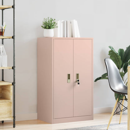 Storage Cabinet Pink 60 x 40 x 90 cm Steel