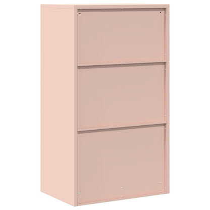 Storage Cabinet Pink 60 x 40 x 90 cm Steel