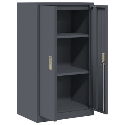 Storage Cabinet Anthracite 60 x 40 x 105 cm Steel