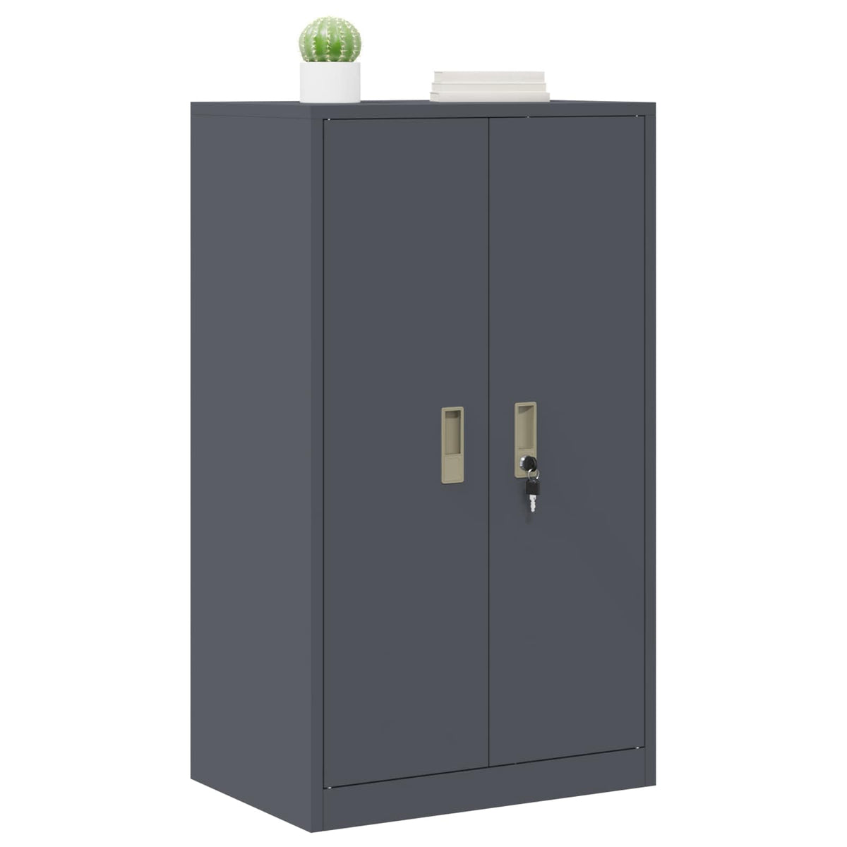 Storage Cabinet Anthracite 60 x 40 x 105 cm Steel