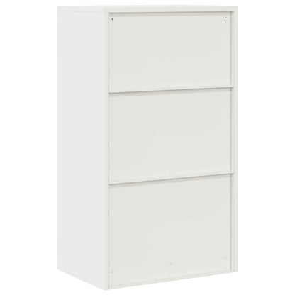 Storage Cabinet White 60 x 40 x 105 cm Steel