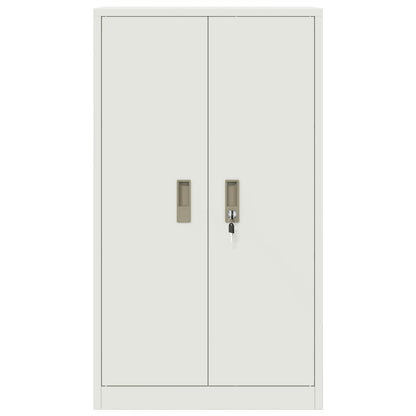Storage Cabinet White 60 x 40 x 105 cm Steel