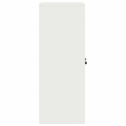 Storage Cabinet White 60 x 40 x 105 cm Steel