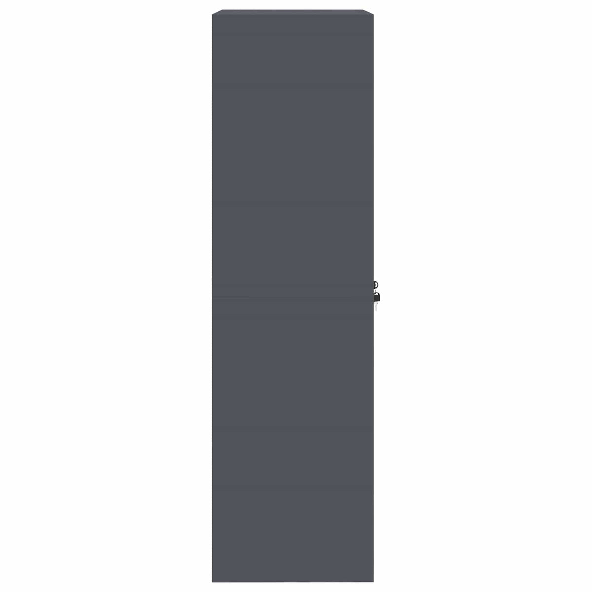 Storage Cabinet Anthracite 60 x 40 x 140 cm Steel