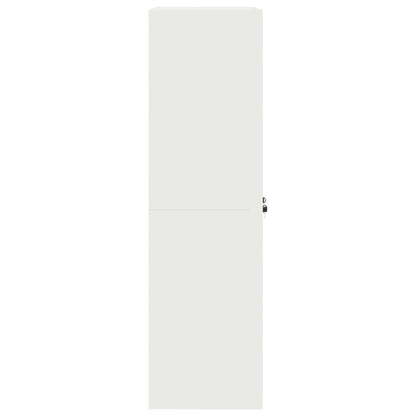 Storage Cabinet White 60 x 40 x 140 cm Steel