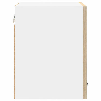 Hanging Cabinet Riga 2 pcs Sonoma Oak and White 30 x 31 x 40 cm