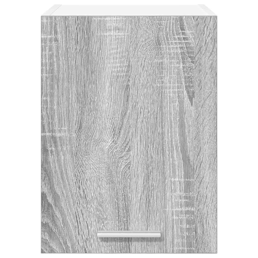 Hanging Cabinet 2 pcs Grey Sonoma and White 30 x 31 x 40 cm