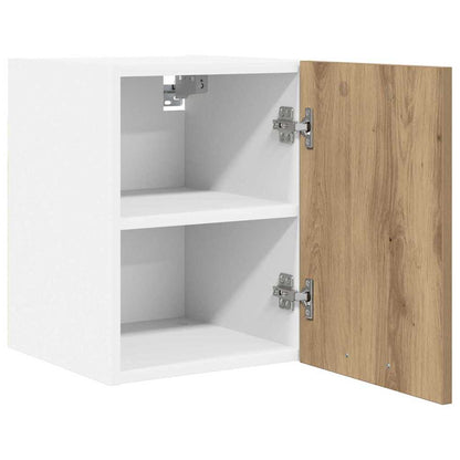 Hanging Cabinet 2 pcs Artisan Oak and White 30 x 31 x 40 cm